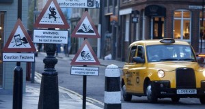 Taxi drivers necessitate modern warnings to alert London drivers: Signs of things to come?
